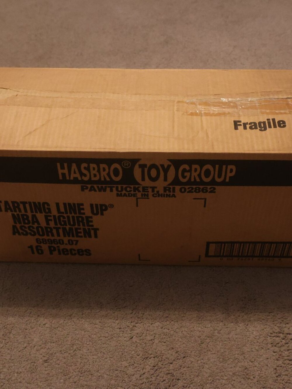1997 HASBRO NBA STARTING LINEUP FACTORY SEALED CASE = 16 MINT